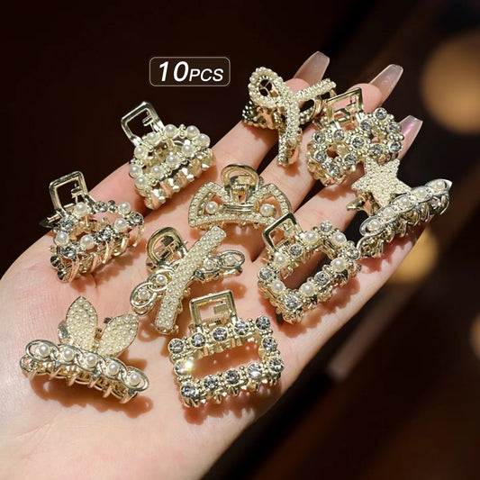 Rhinestone Hair Clips