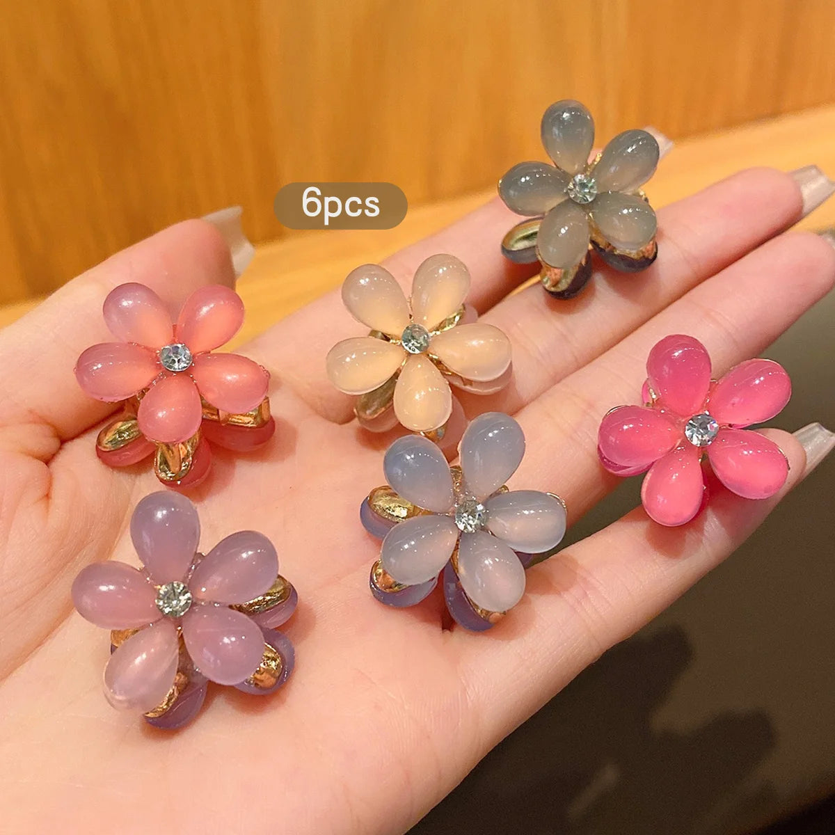 Rhinestone Hair Clips
