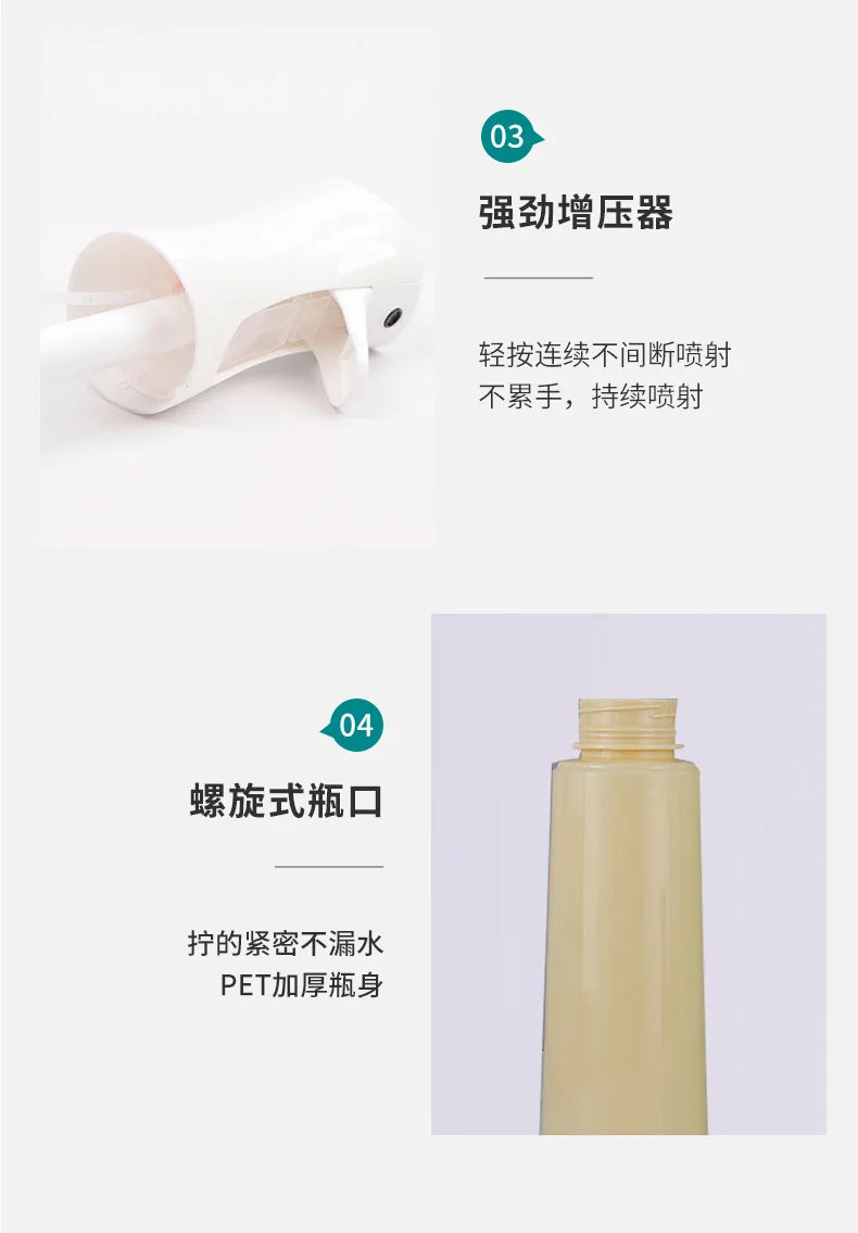 Continuous Fine Mist Spray Bottle