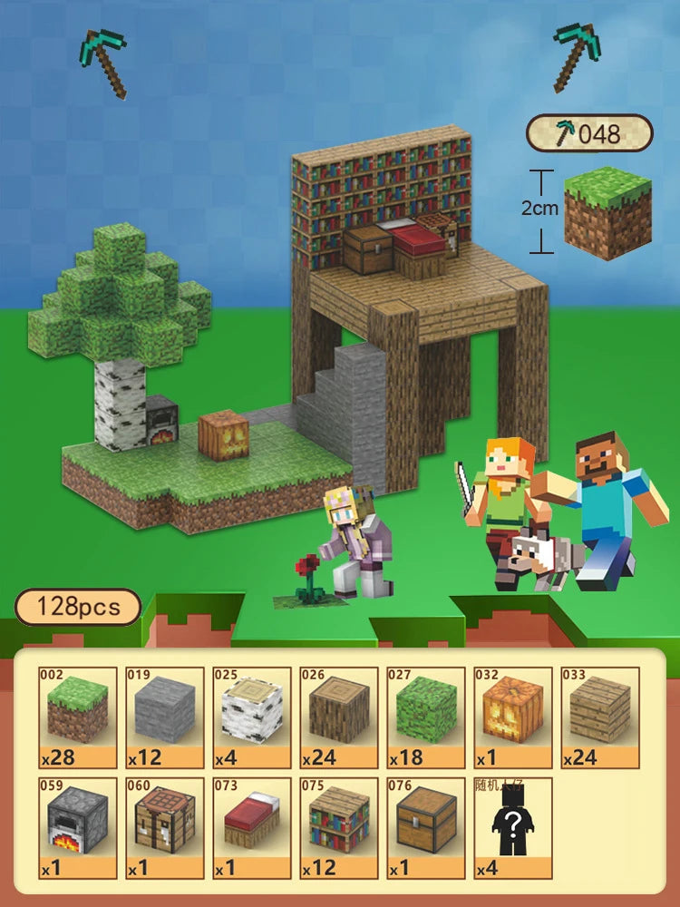 Magnetic Building Blocks Set