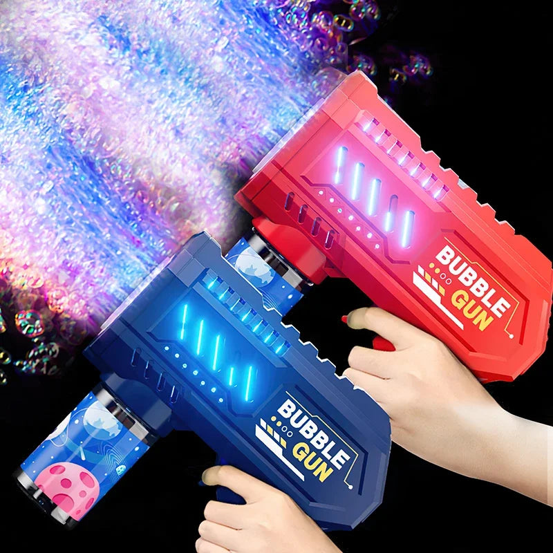 Automatic Bubble Gun with LED Lights