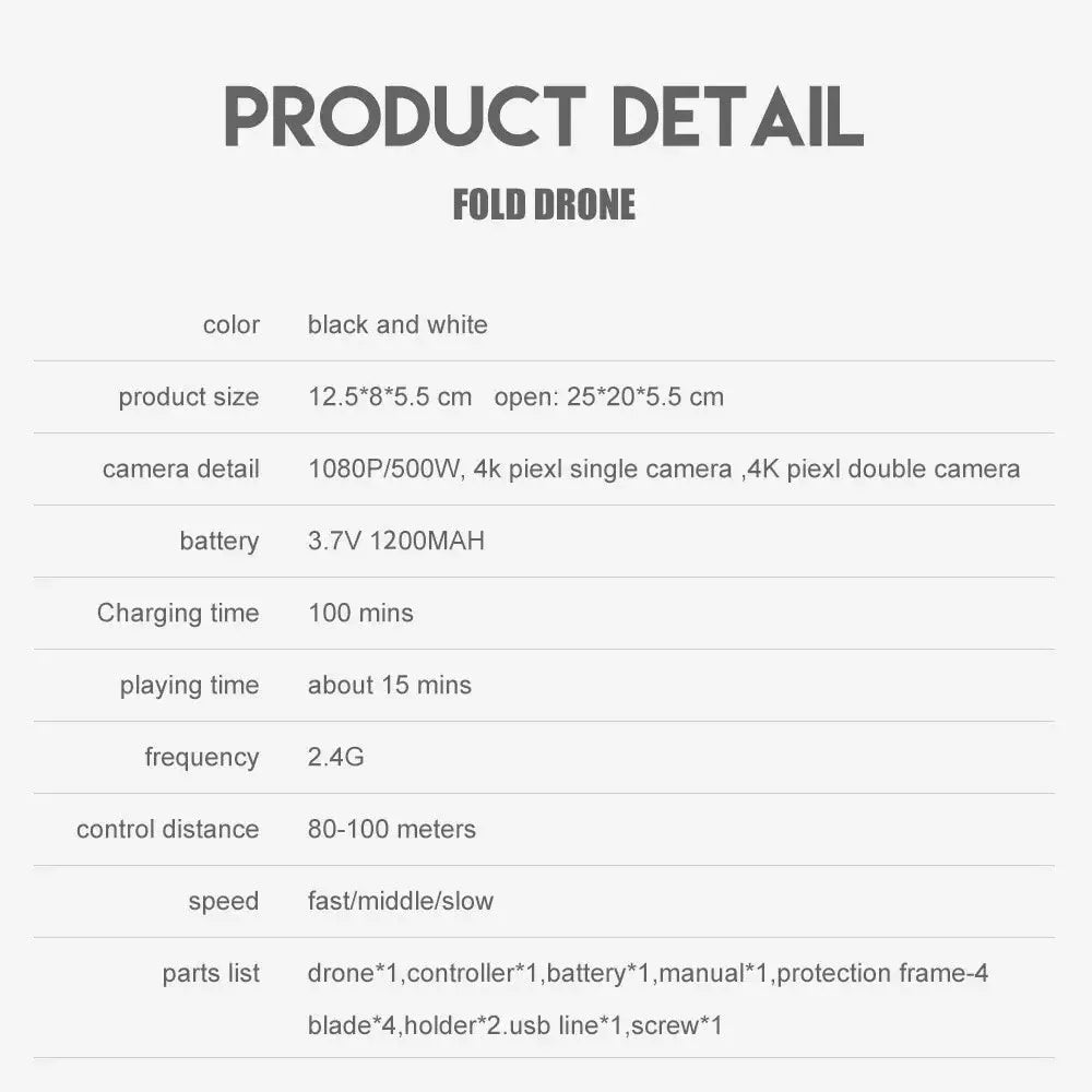 E88Pro 4K Drone