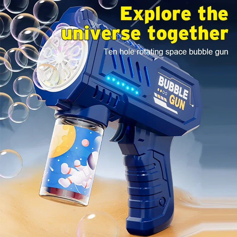 Automatic Bubble Gun with LED Lights