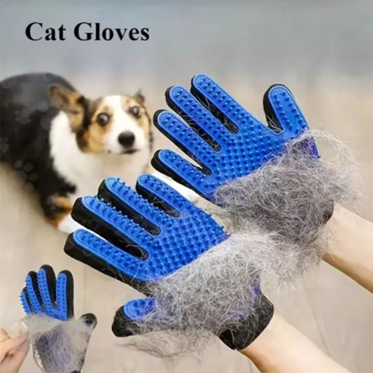 Silicone Pet Hair Grooming Glove