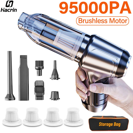 Powerful Wireless Car Vacuum Cleaner