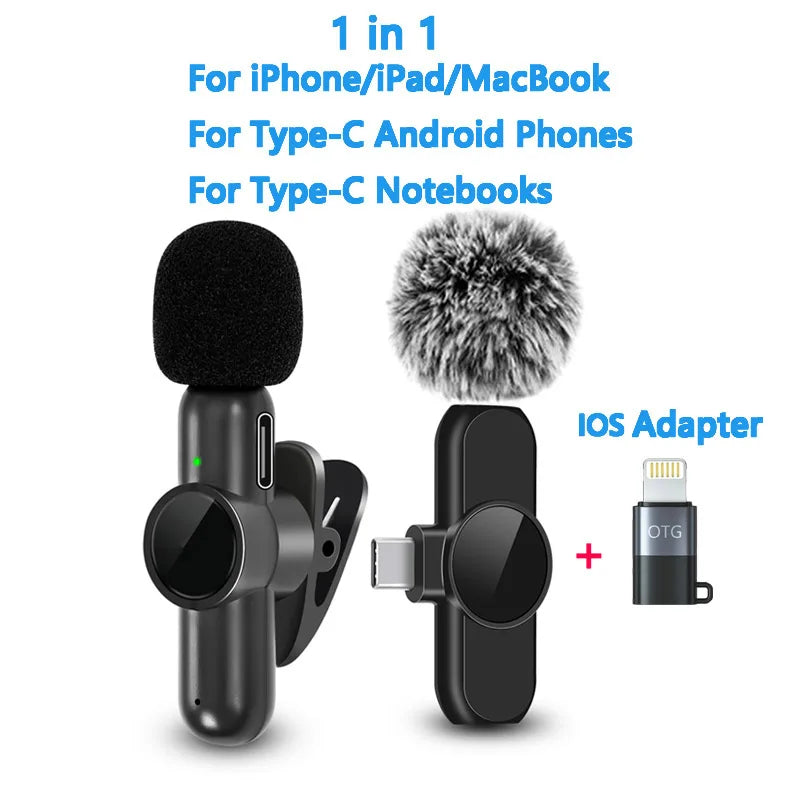 2.4G Wireless Lavalier Microphone