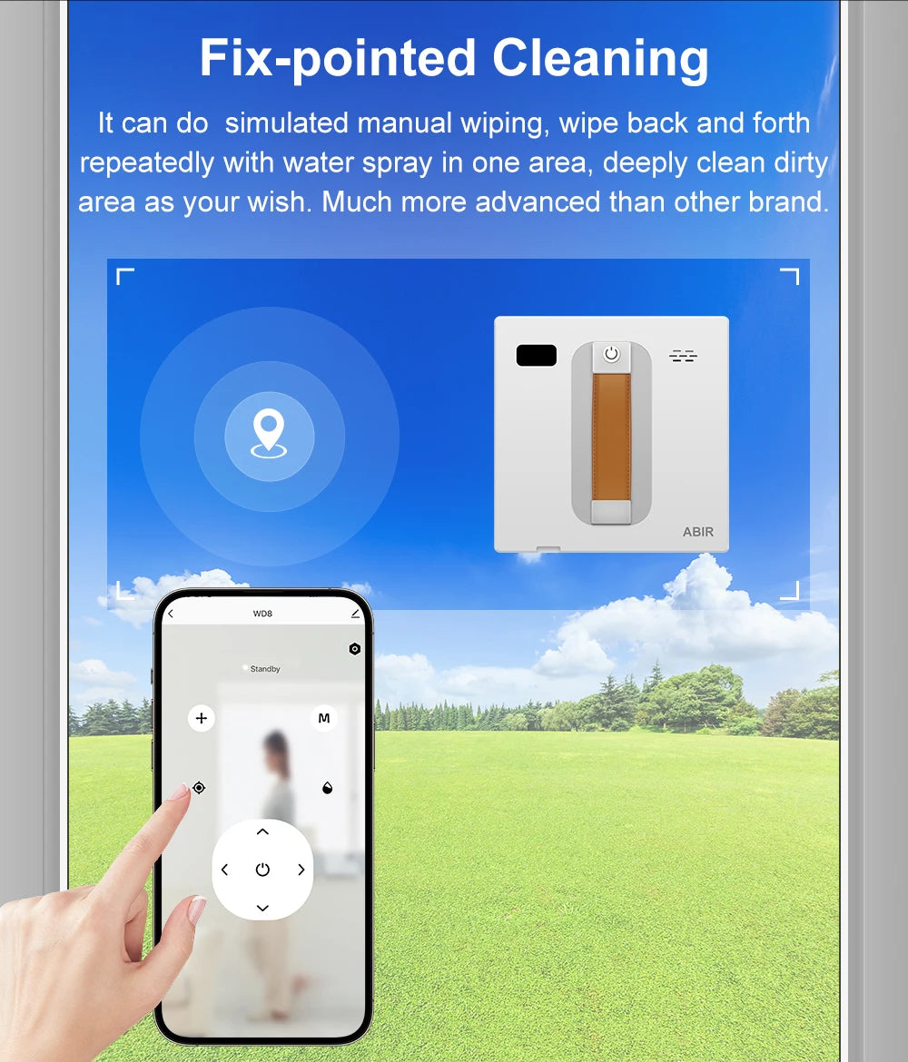 ABIR WD8 Window Vacuum Robot