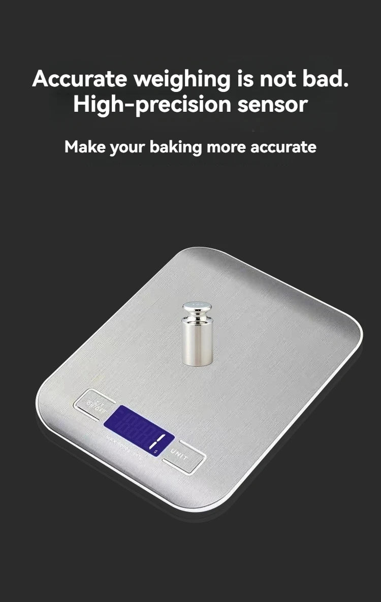 Digital Stainless Steel Kitchen Scale