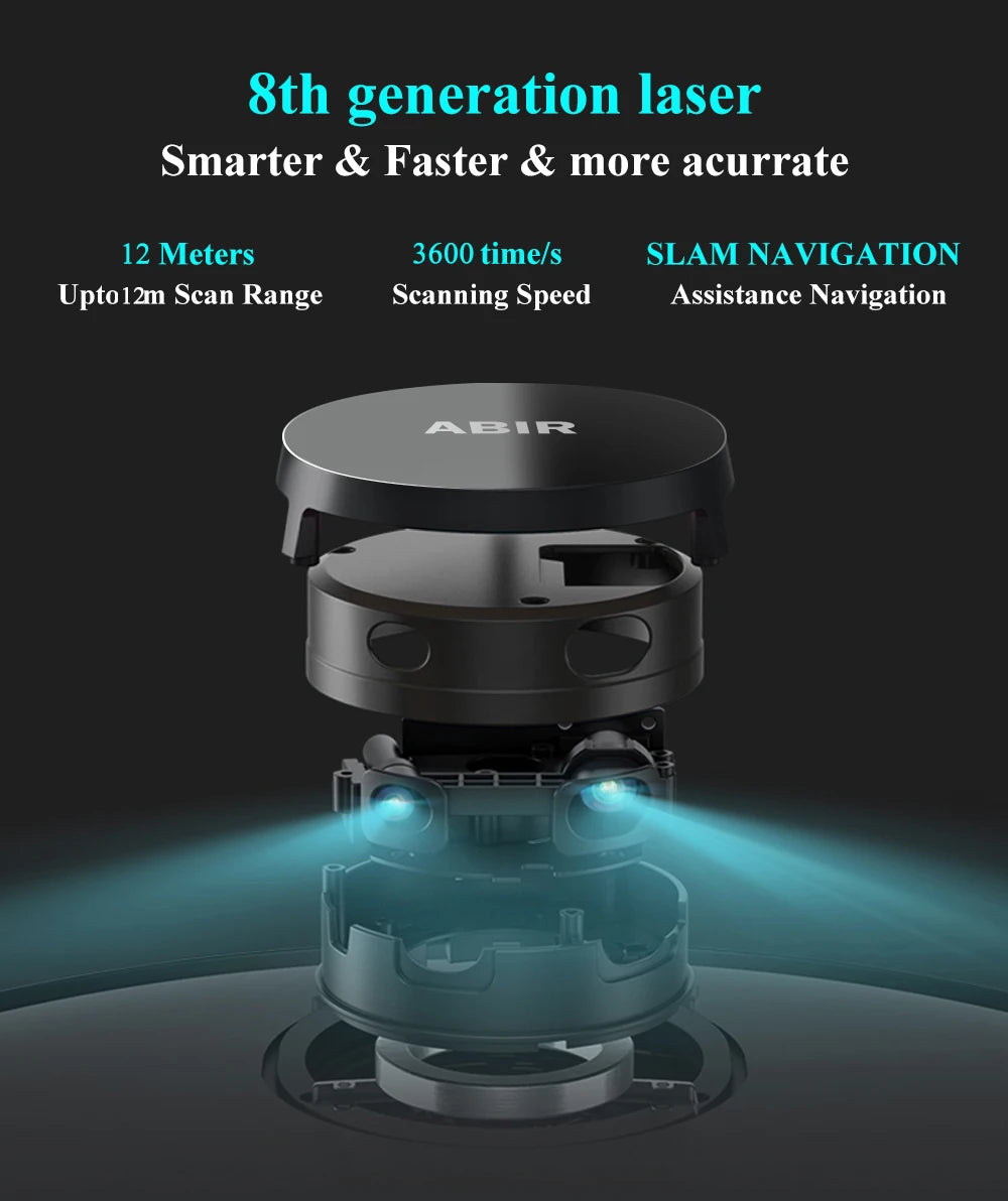 ABIR X8 Robot Vacuum Cleaner